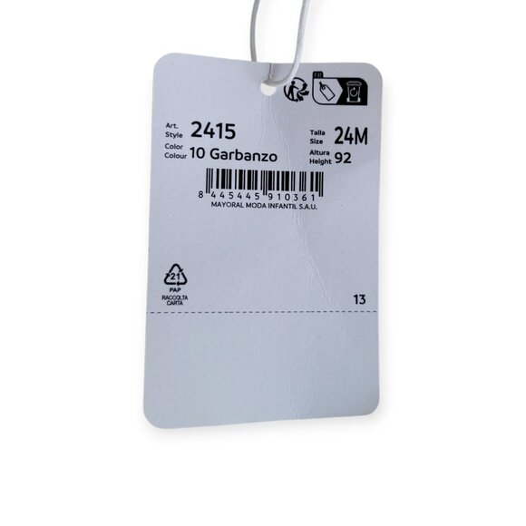 Mayoral Baby Faux Fur Coat 24M NWT Chic Warm - Picture 5 of 13